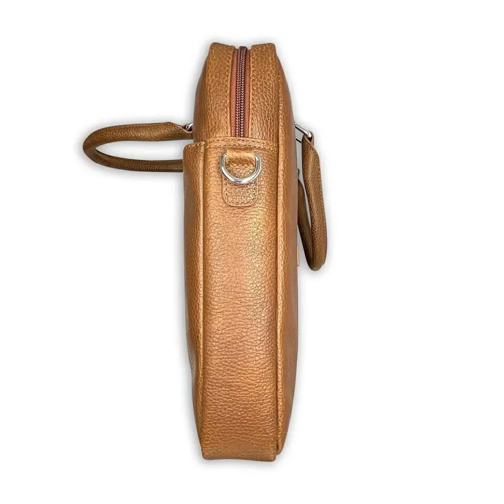 Adamonde Leather Laptop// Carry On Bag for Men and Women